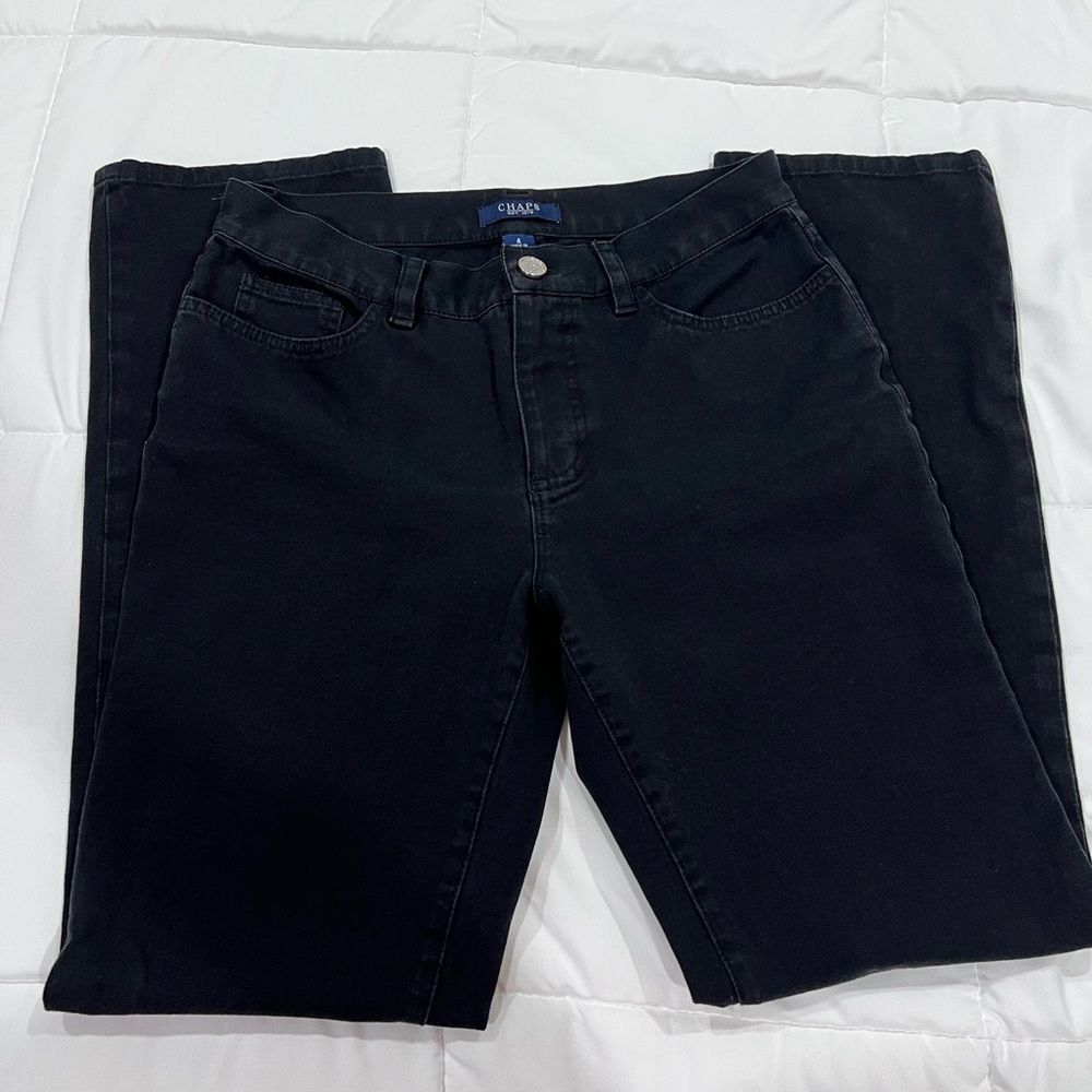Chaps Women's Black Jeans